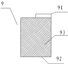 Laminated battery pole piece cleaning device