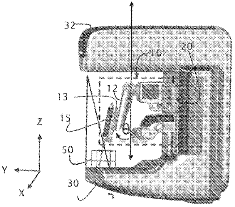 Needle breast biopsy system and method of use