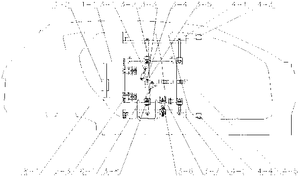 Manual drive conveying equipment used for side shell plate material of automobile body in white