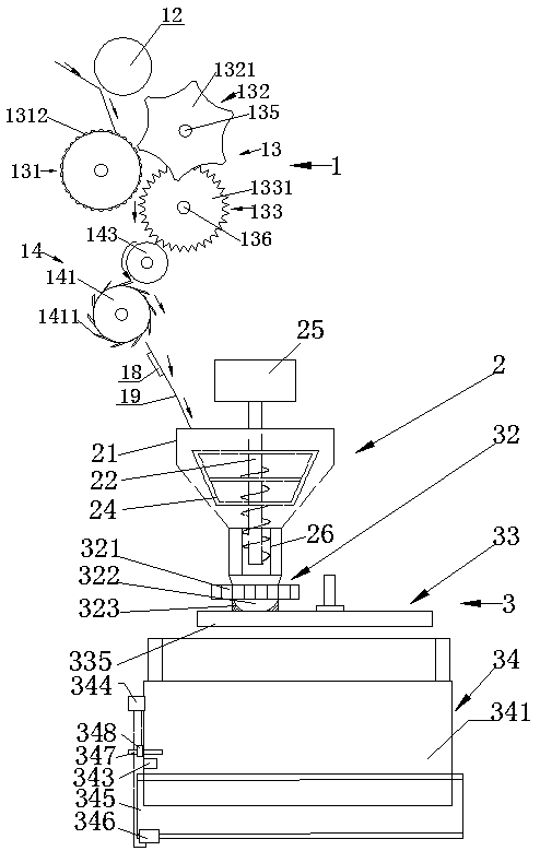 A fish ball inserting machine