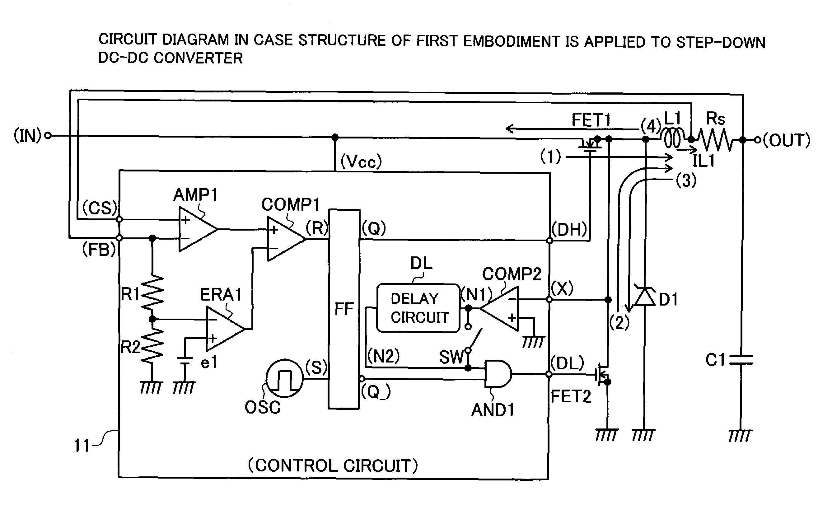 Control circuit of DC-DC converter and its control method