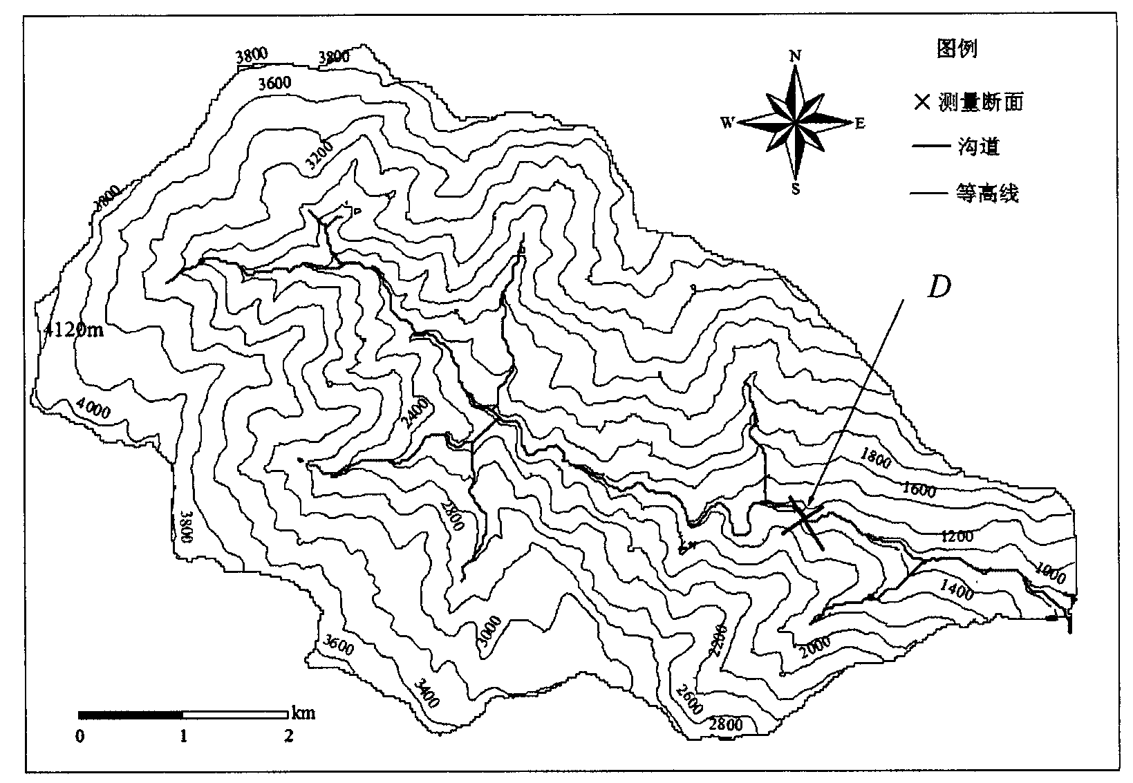 Debris flow mechanical parameter monitoring system and debris flow early warning system