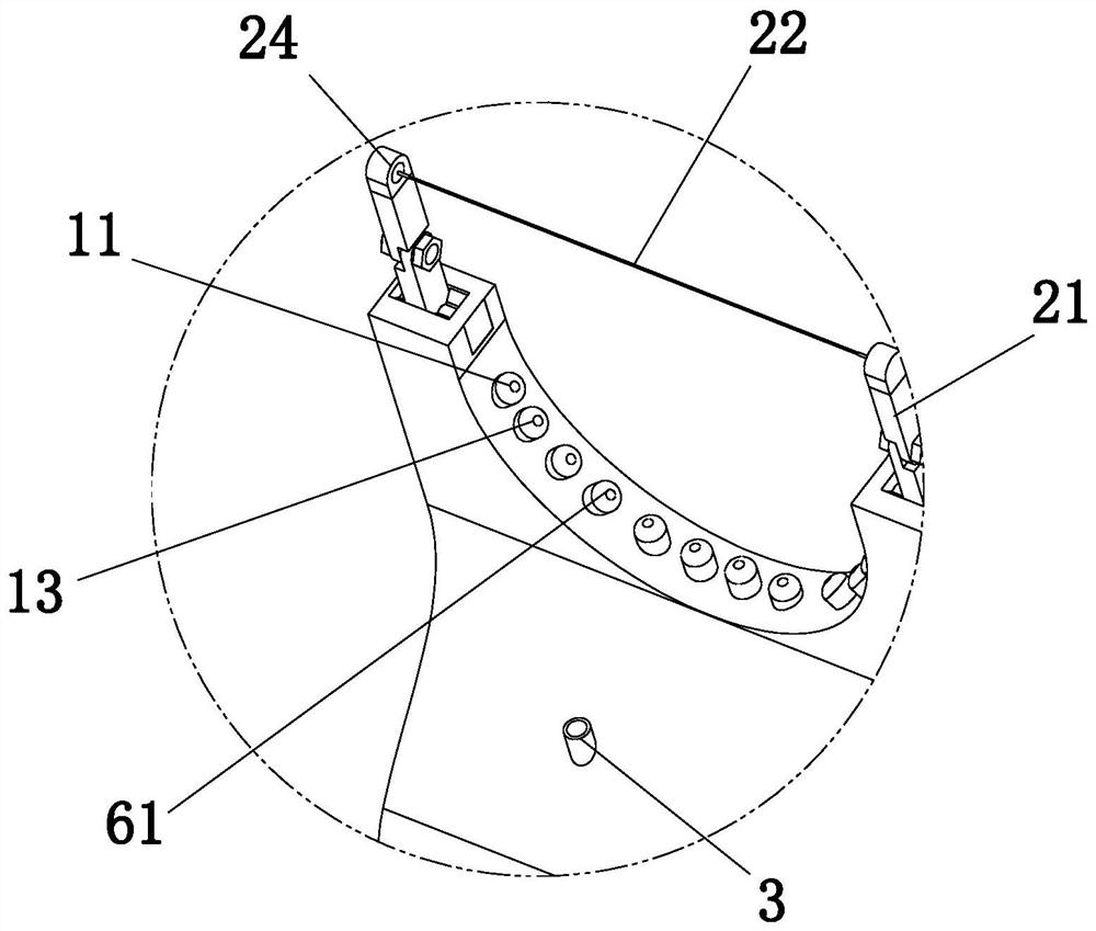 An auxiliary visualization device for oral hygiene maintenance