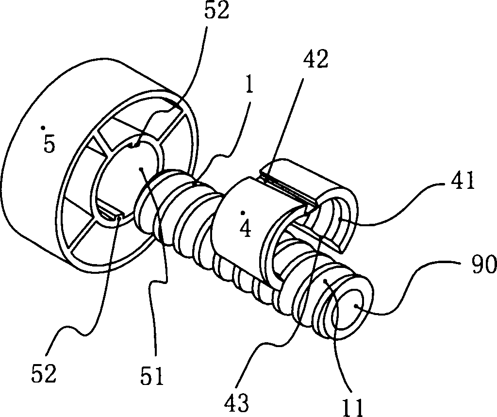 Prestress anchor device