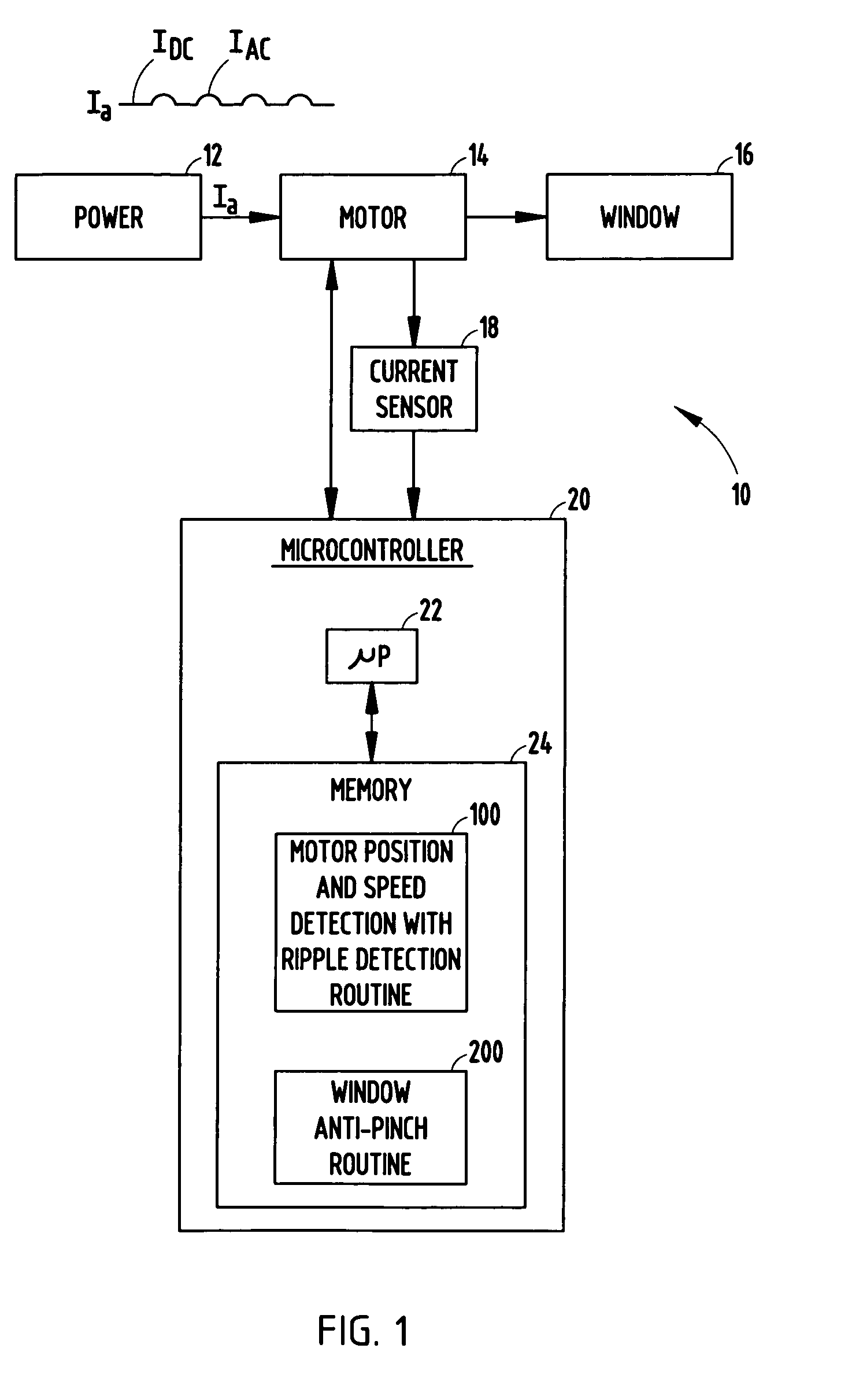 System and method for determining position or speed of a commutated DC motor with error correction