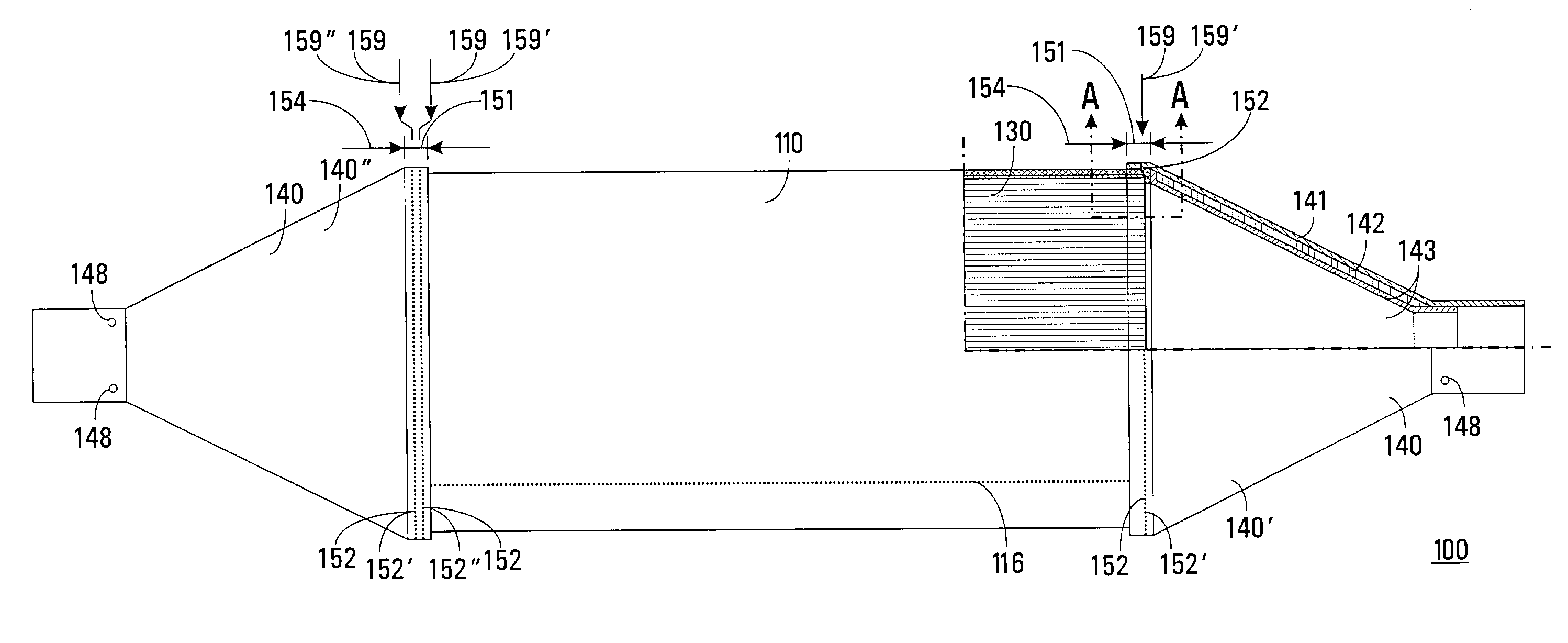 Catalytic converter and method for manufacture thereof