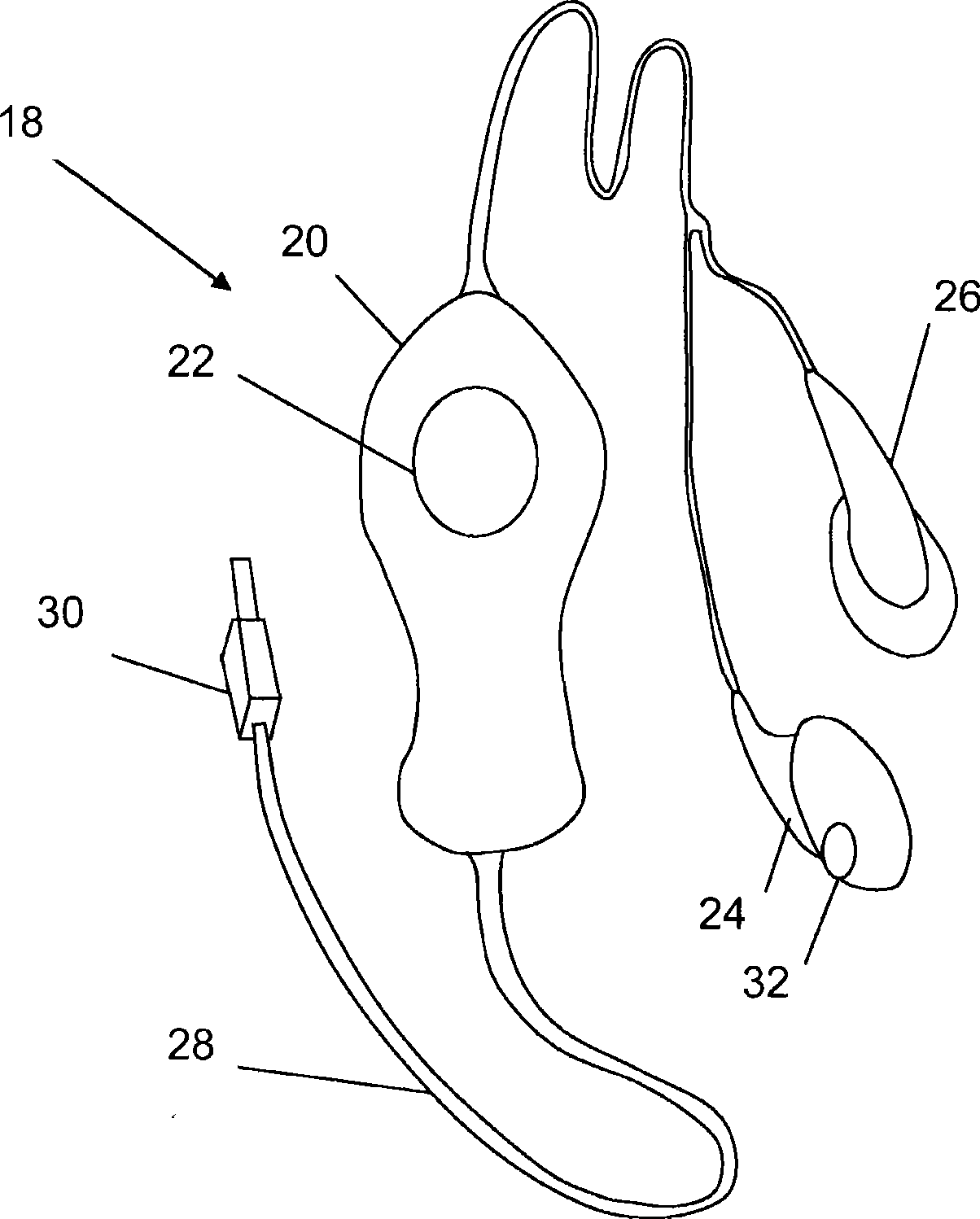 Sound output selection in relation to an accessory