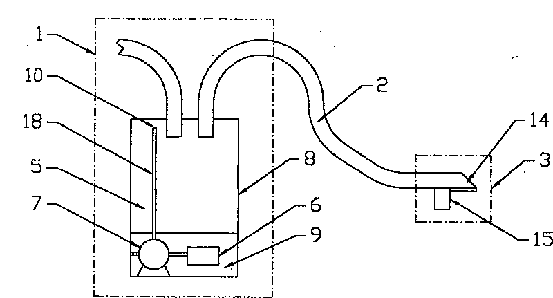 Vacuum mechanical tea picker