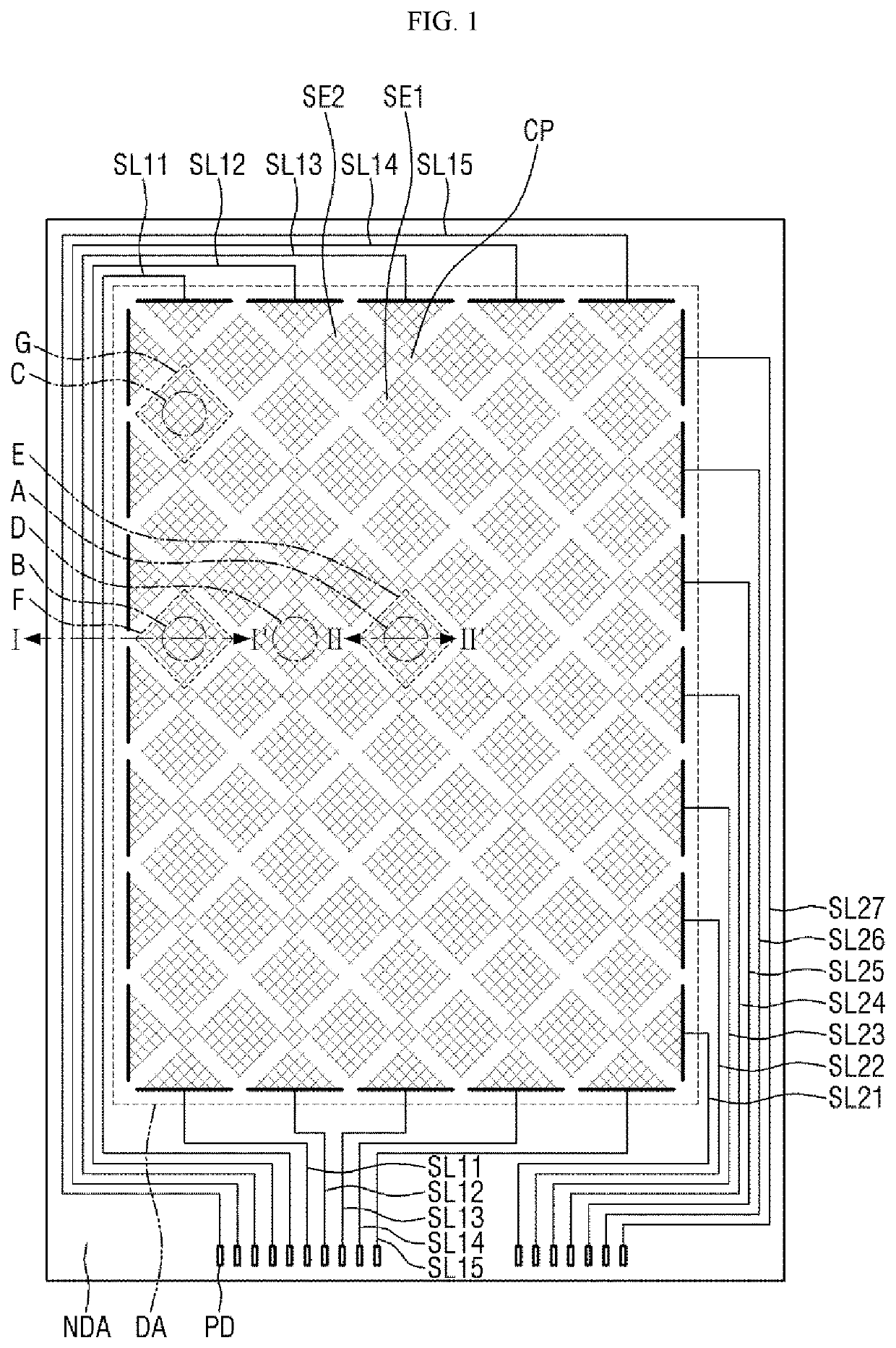 Display device including touch sensing layer