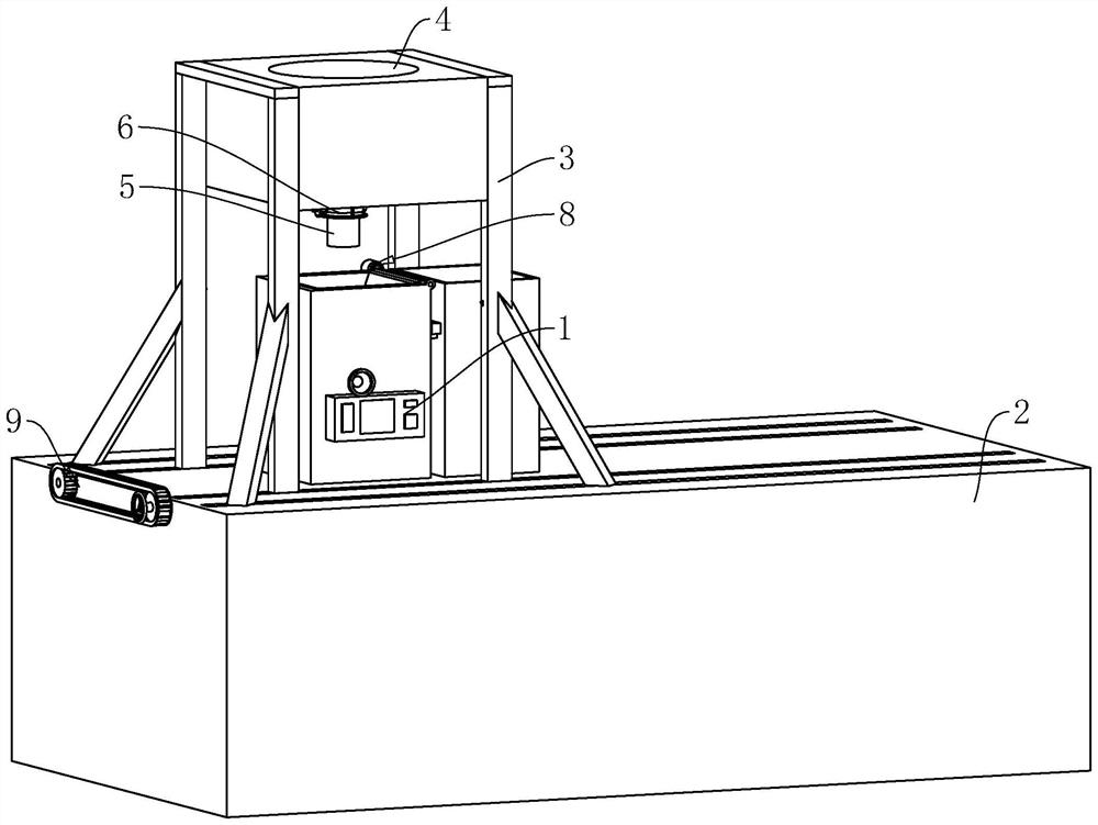 Efficient oil-water separation device