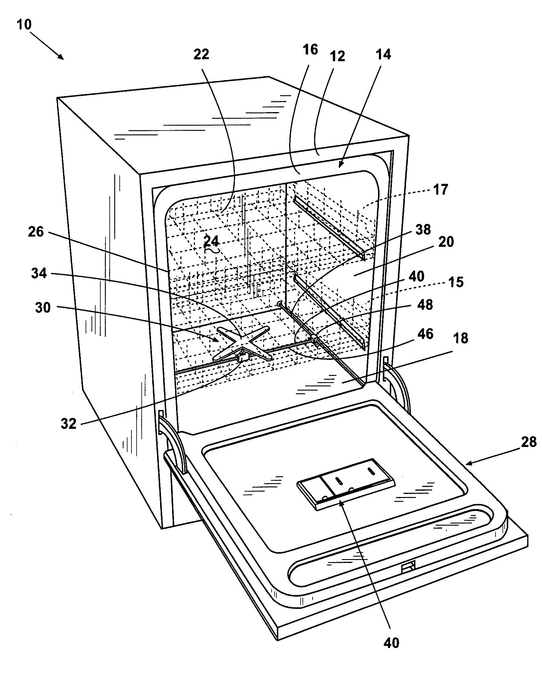 Dishwasher with targeted sensing and washing