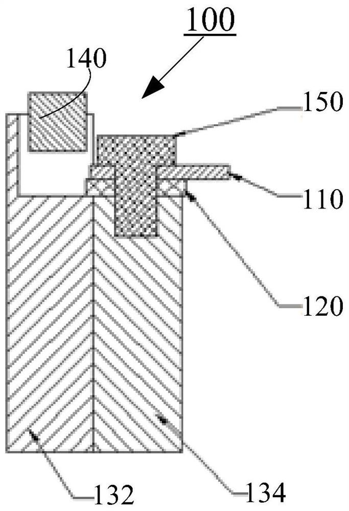 Coupling structure for filter, filter and radio frequency device