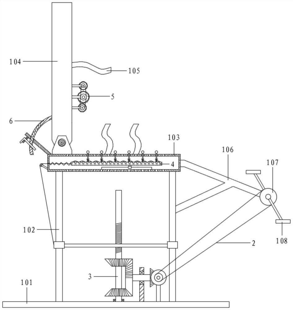 Rehabilitation exercise machine with lumbar vertebra supporting function and using method