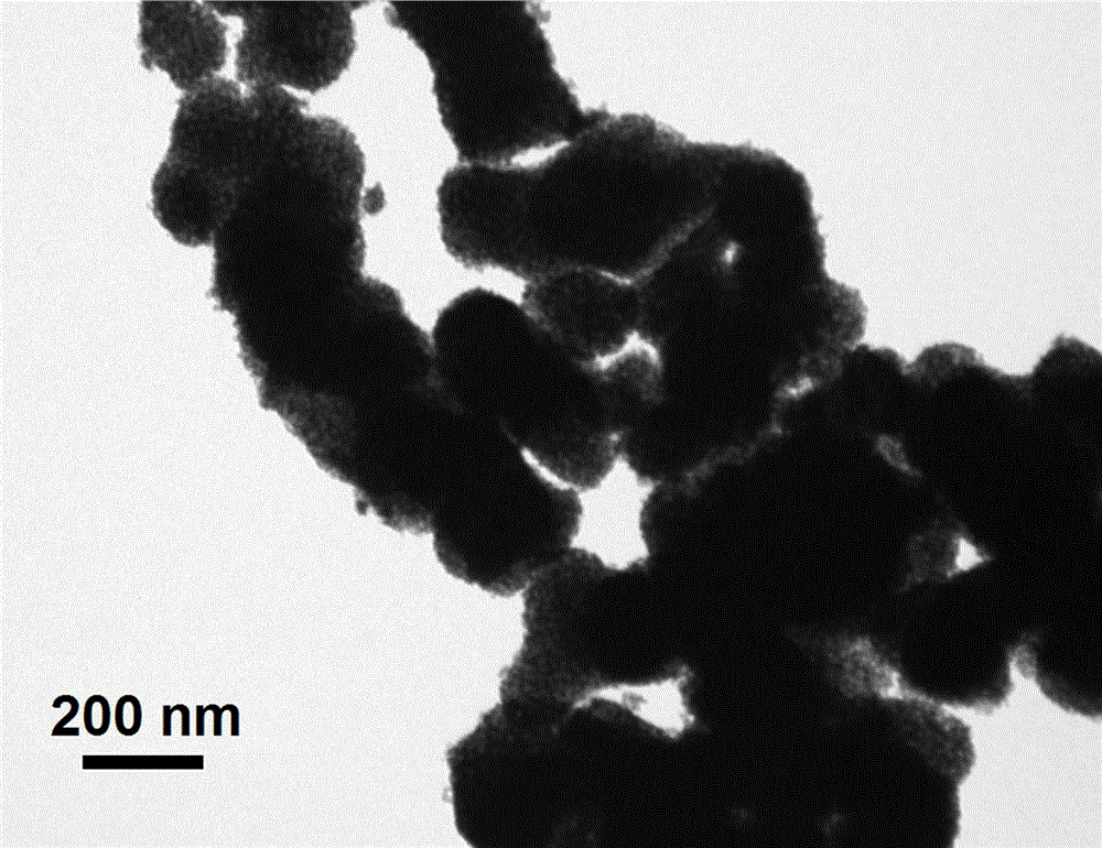 Tin oxide alumina-based low-concentration acetone gas sensor and preparation method thereof