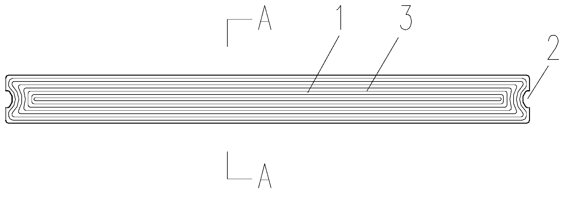 Tooling-free blind plate