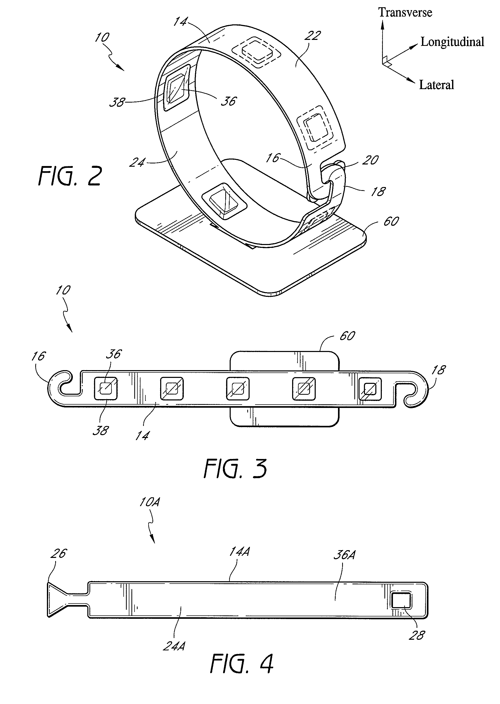 Support clamp for medical line