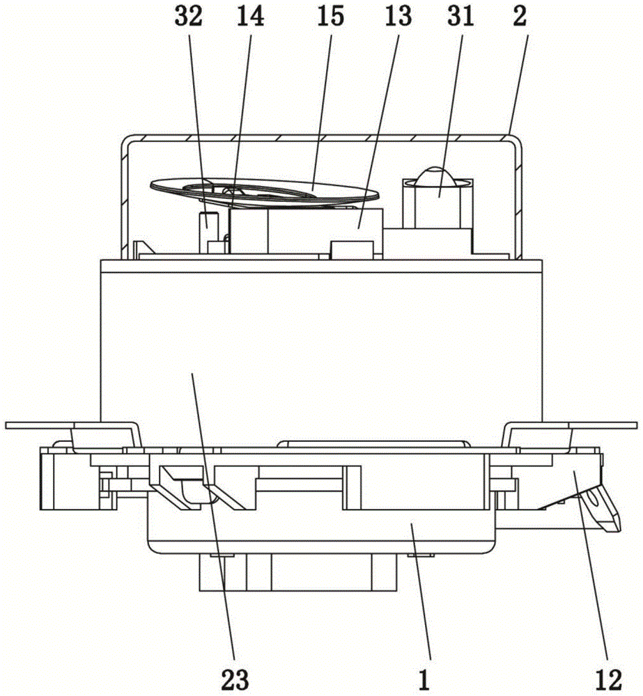 A sensor trigger structure