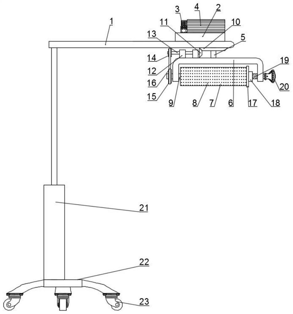 Pollination method for agriculture and forestry fruit trees