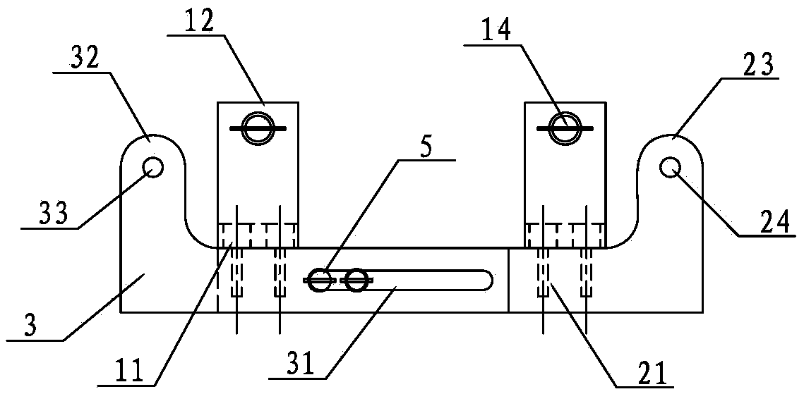 Power transmission line weight pallet