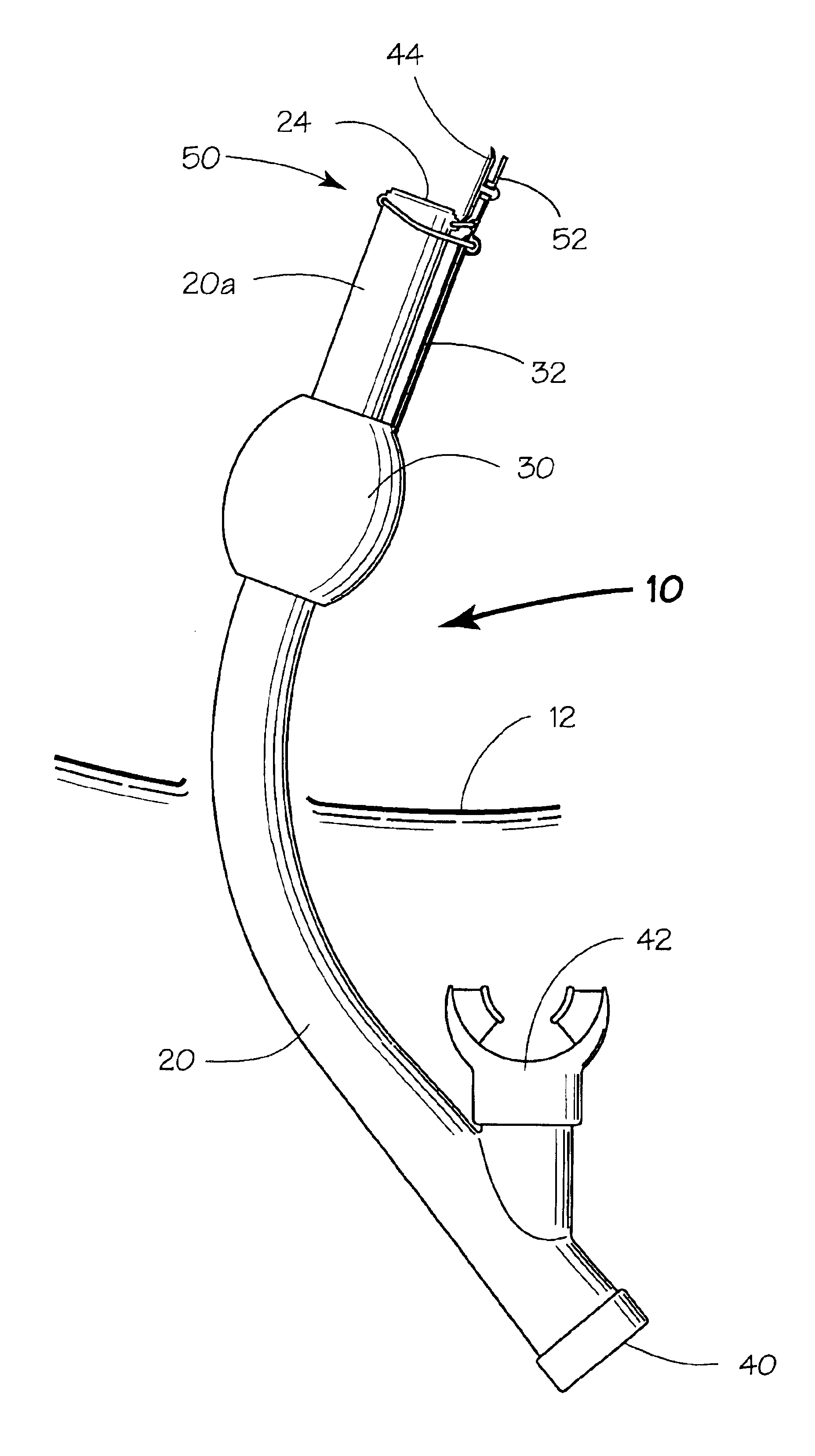 Flip top valve for dry snorkels