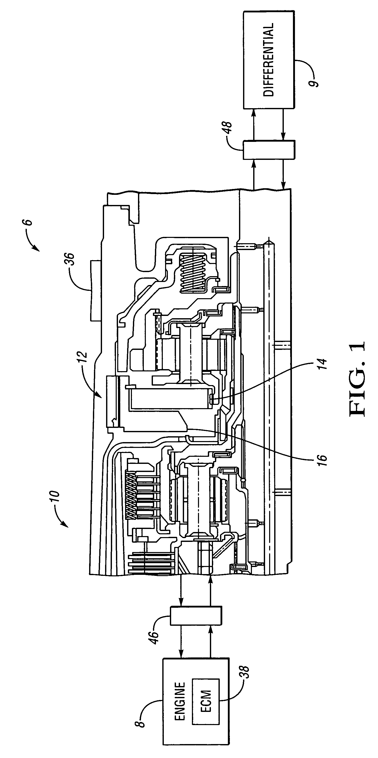 Selectable one-way clutch control