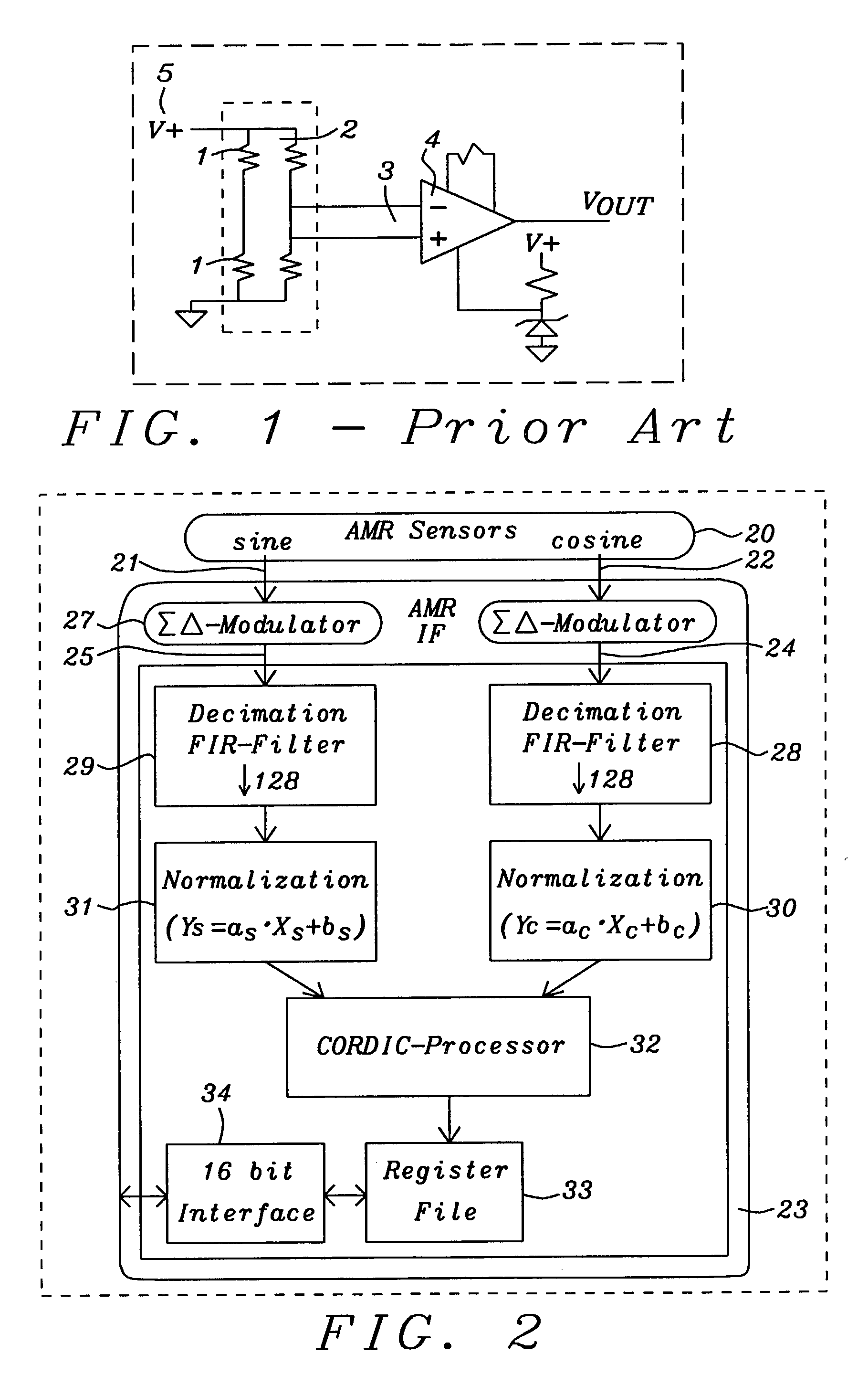 Magnetic sensor digital processing interface for electrical motor application