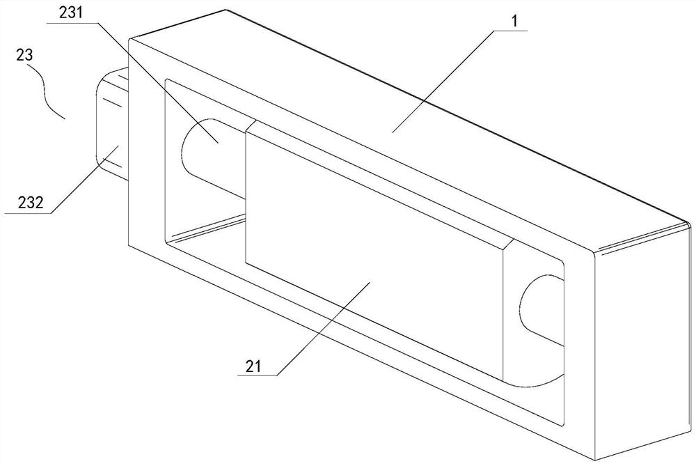 Advertising cloth mounting device and method for advertising board