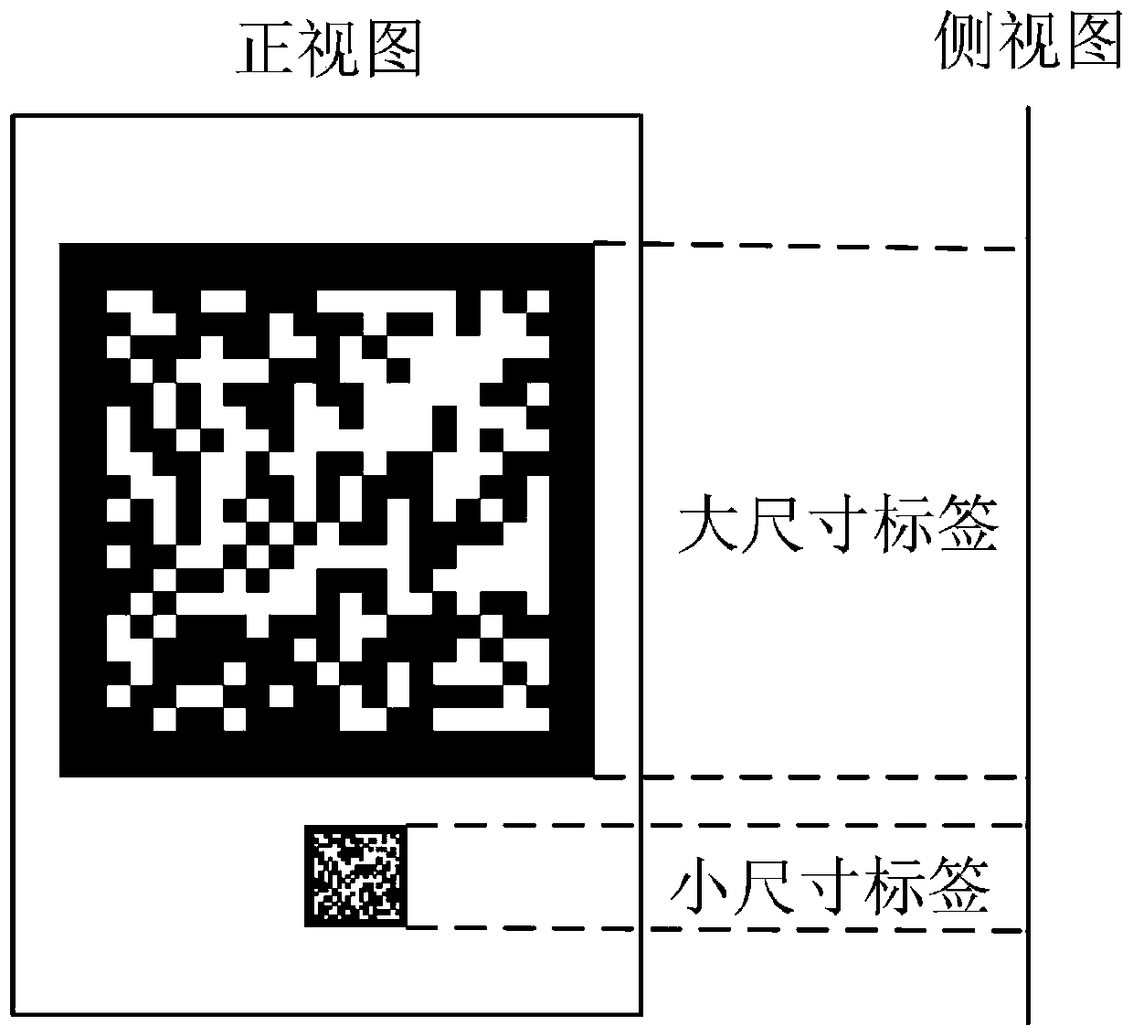 Two-dimensional code guidance control method of autonomous mobile robot