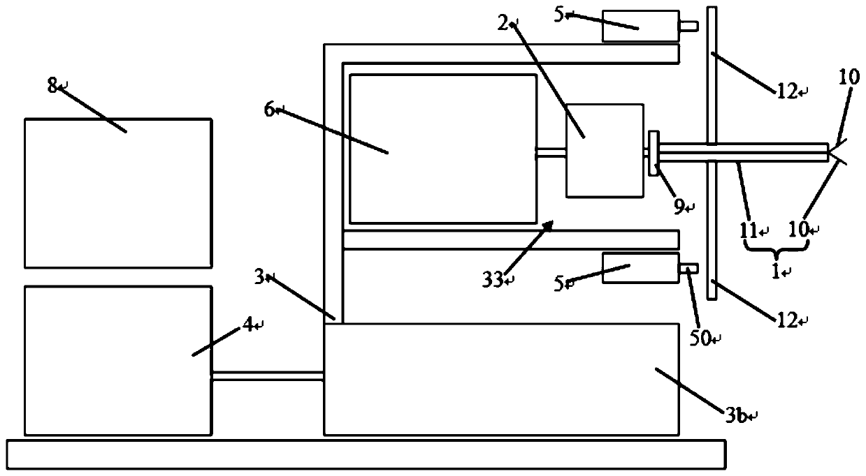 Eye retina operating device