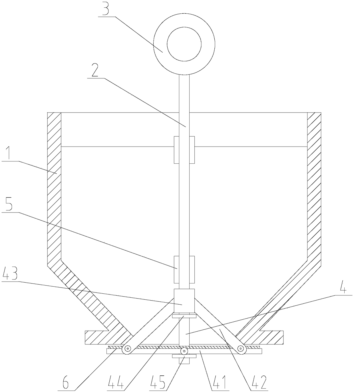 Powder transferring device