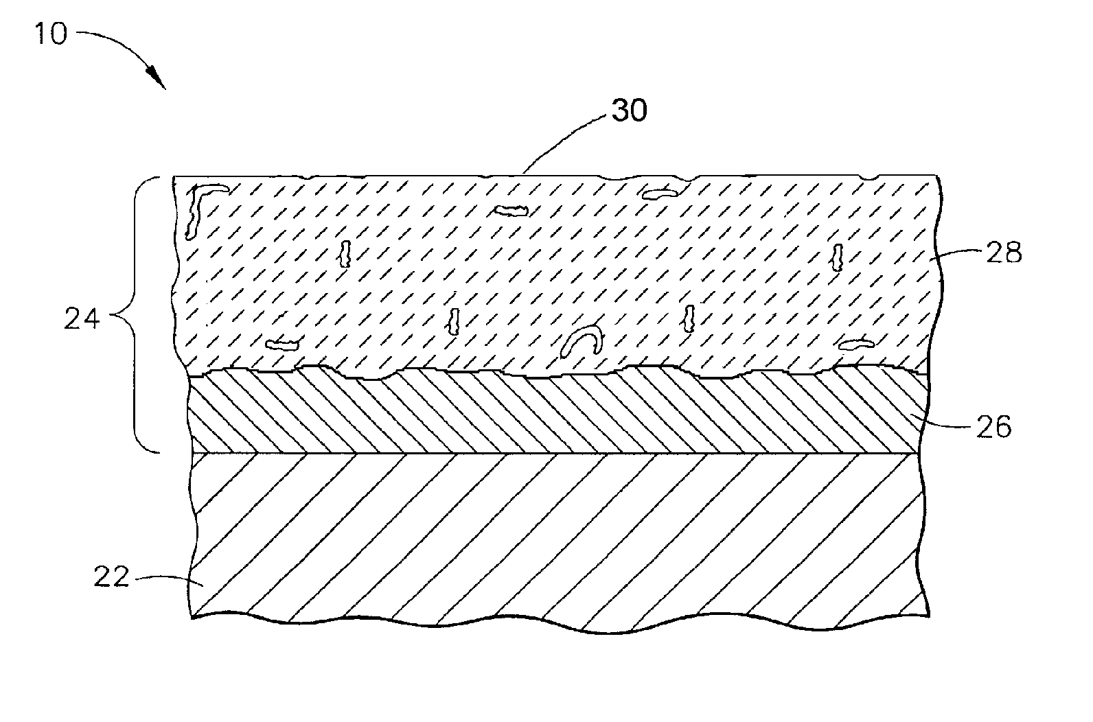 Smooth outer coating for combustor components and coating method therefor