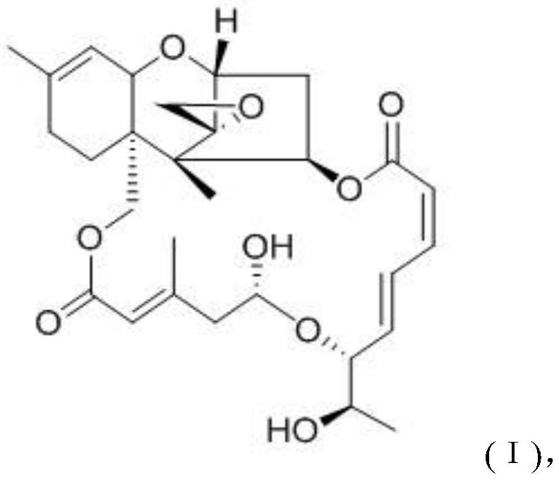 A kind of trichothecene compound and its preparation method and application