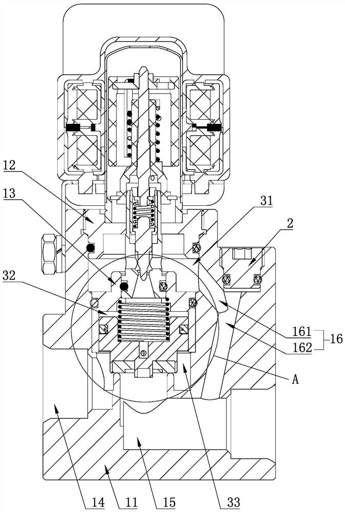 A full flow electronic expansion valve