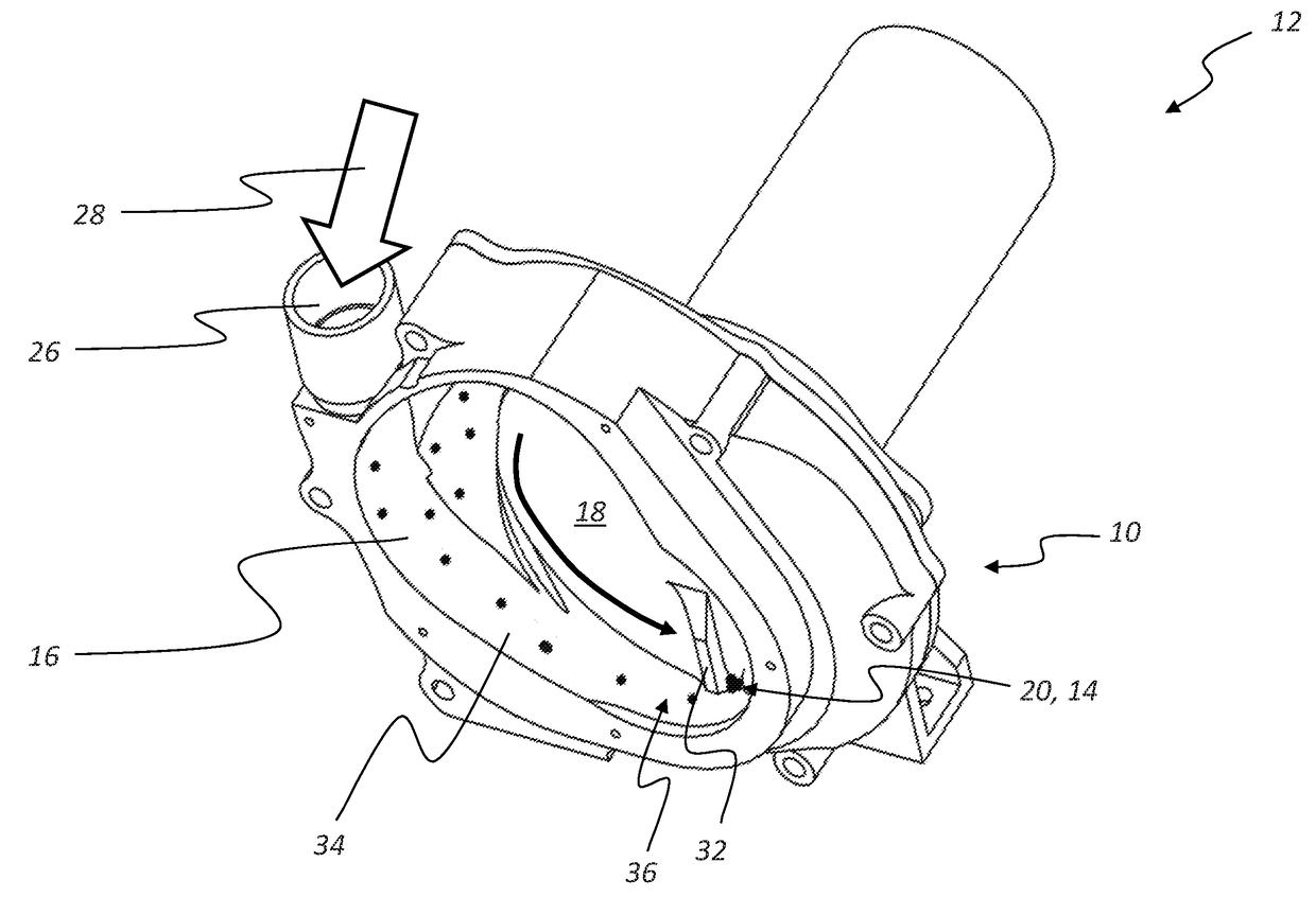 Metering disk of a distribution device for granular material