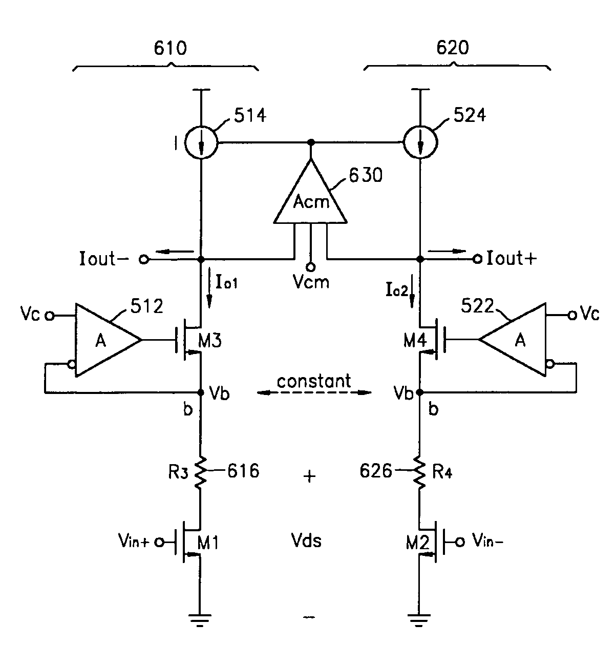 Method of acquiring low distortion and high linear characteristic in triode-typed transconductor