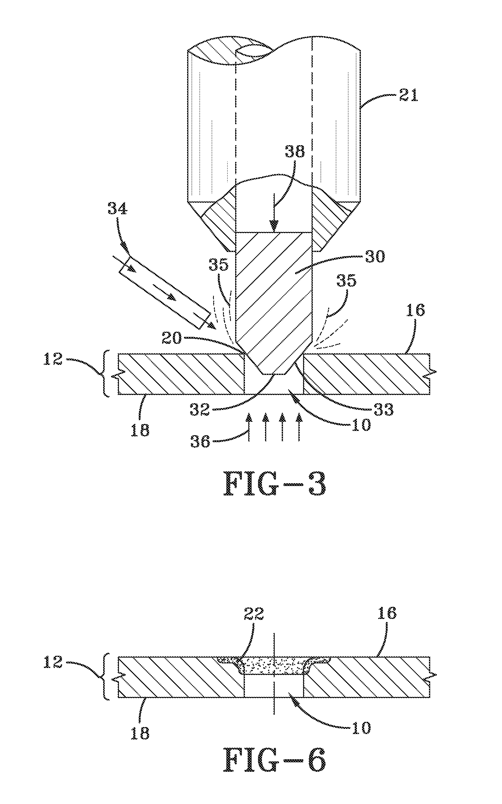 Electrospark deposition process for oxidation resistant coating of cooling hole