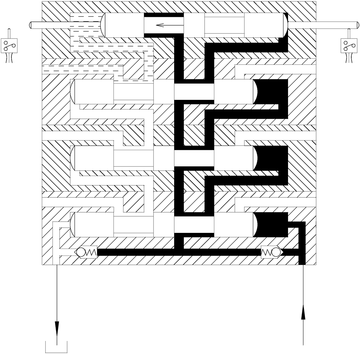 A Two-Wire Progressive Distributor