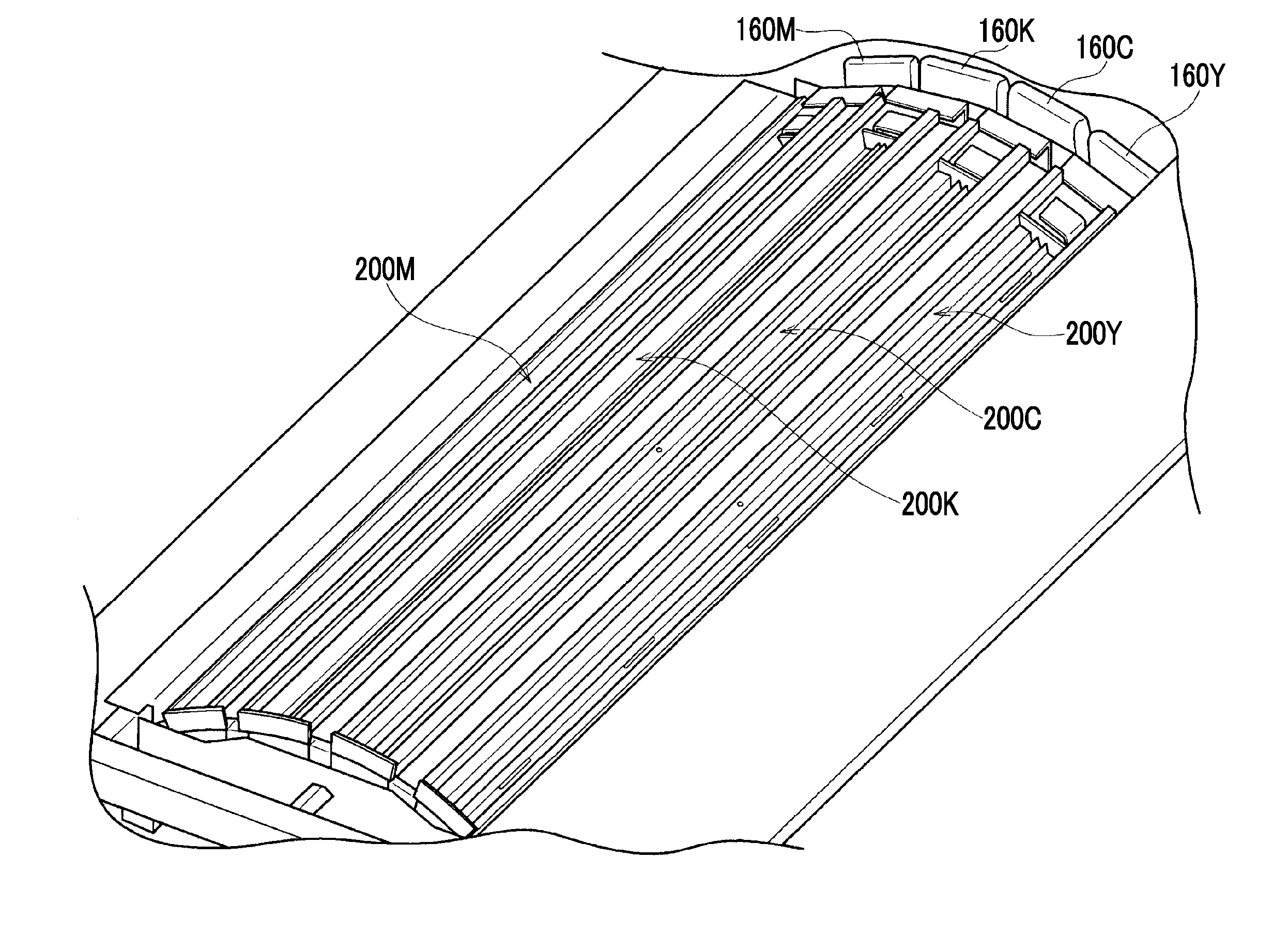 Liquid droplet discharge device