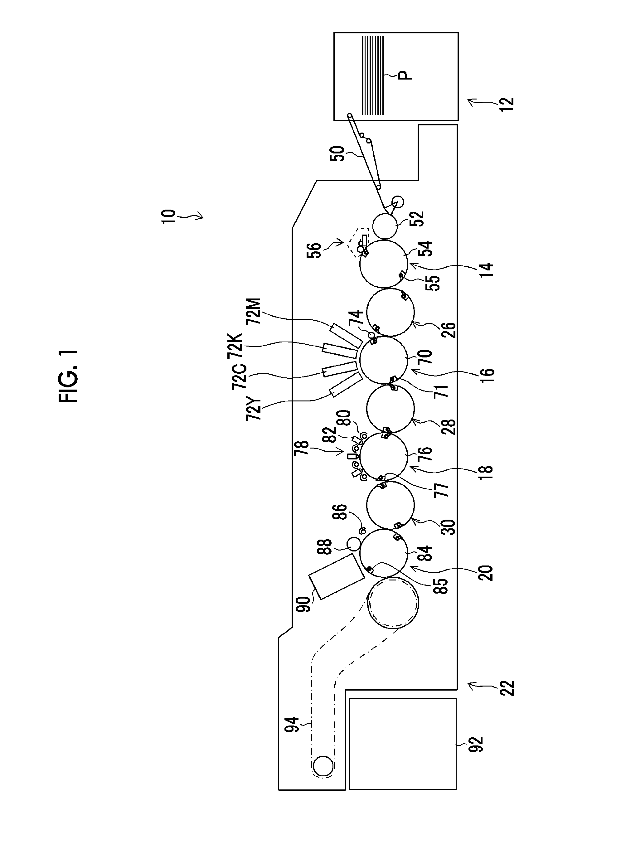 Liquid droplet discharge device