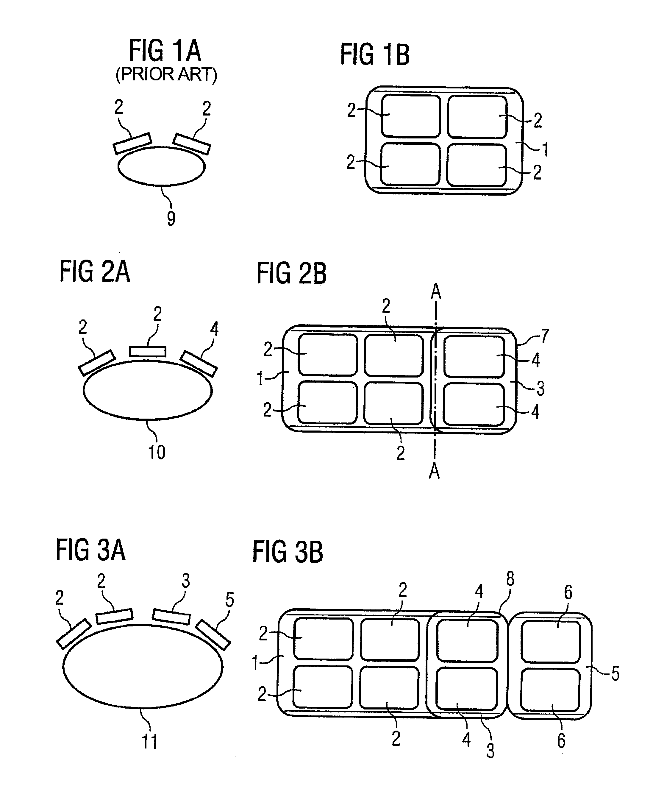 Surface coil arrangement for magnetic resonance tomographs