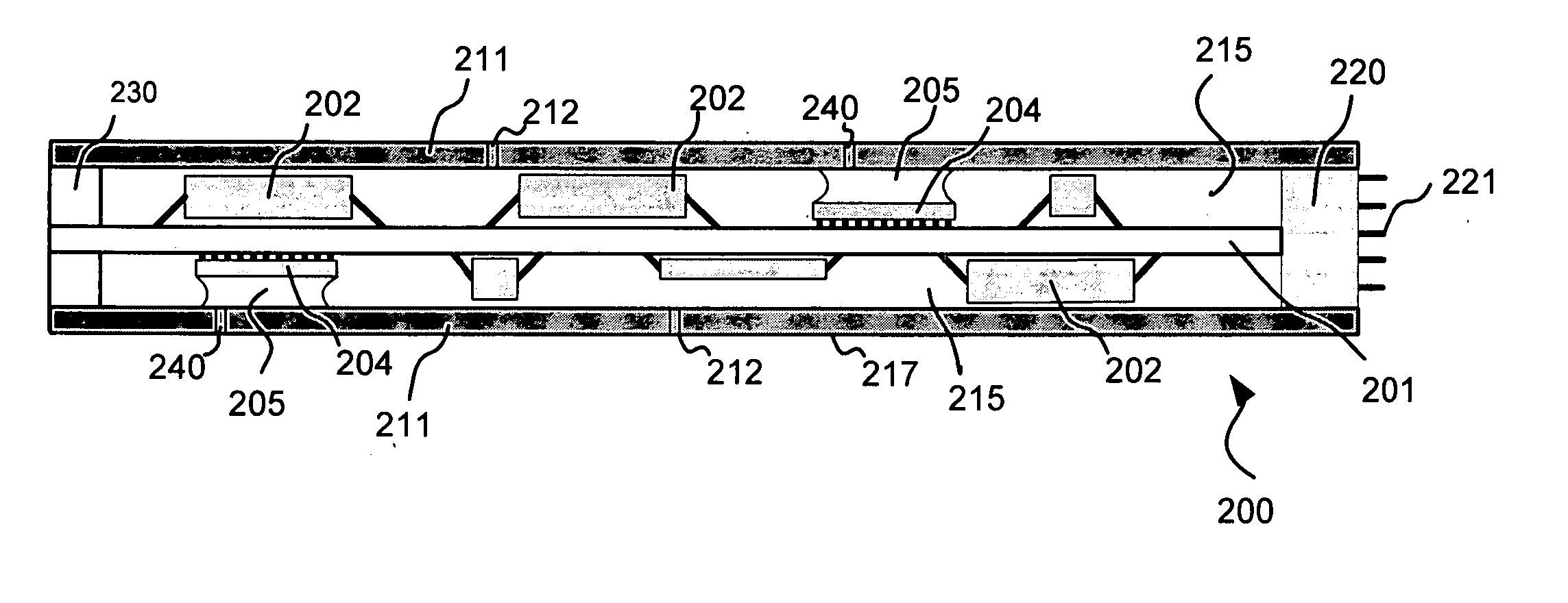 Environmentally tuned circuit card assembly and method for manufacturing the same