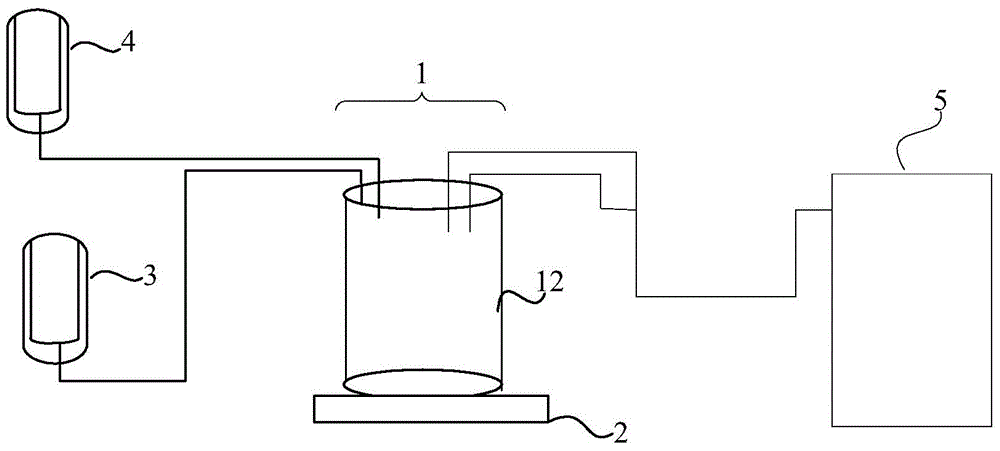 Cornea decellularization system and decellularization method