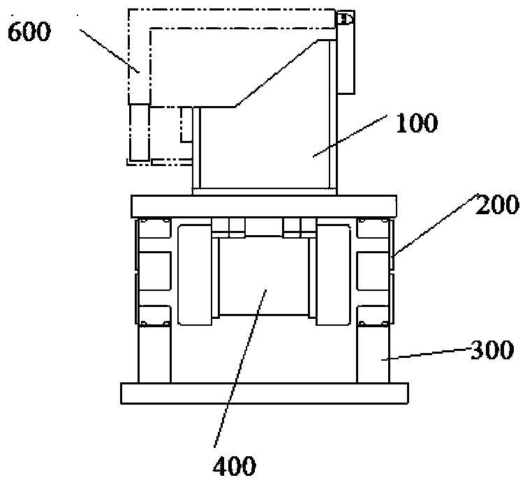 Vibration test simulator for levitation sensor of high-speed maglev train