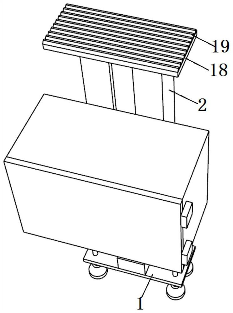 Liftable locker for bathroom