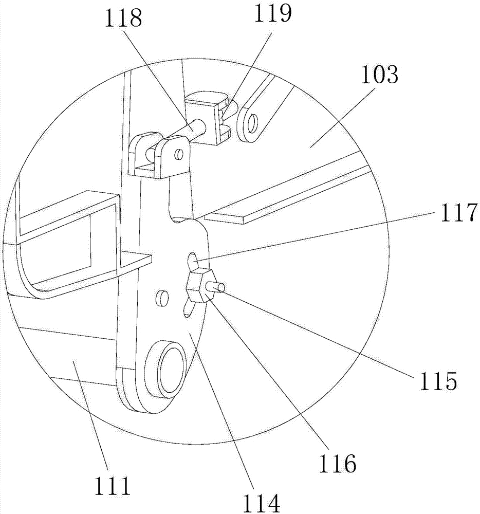 Root and tuber crop digging device and harvester using same