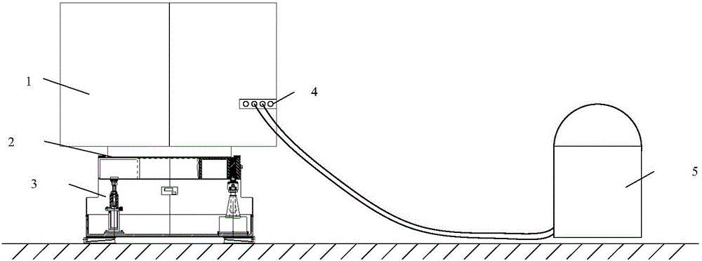 High precision propellant filling method for high orbit satellite with parallel-connection flat-laid storage tanks