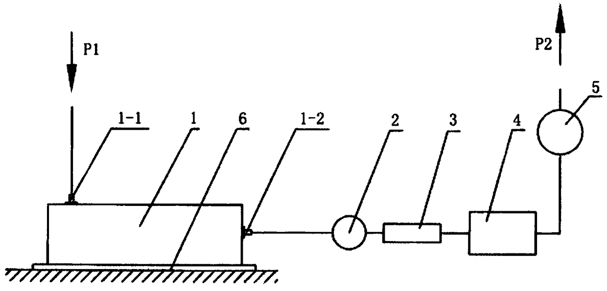 Method for open-loop measurement of radon exhalation rate and effective decay constant of medium surface