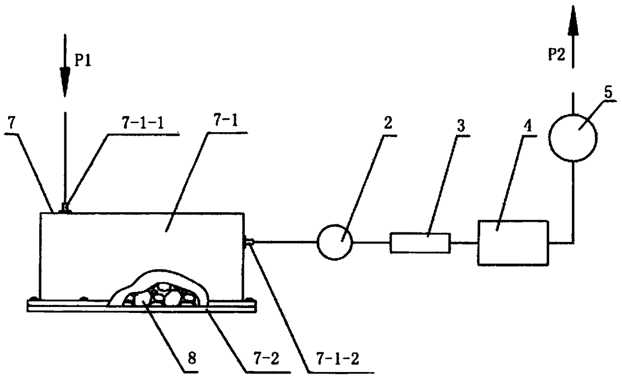 Method for open-loop measurement of radon exhalation rate and effective decay constant of medium surface