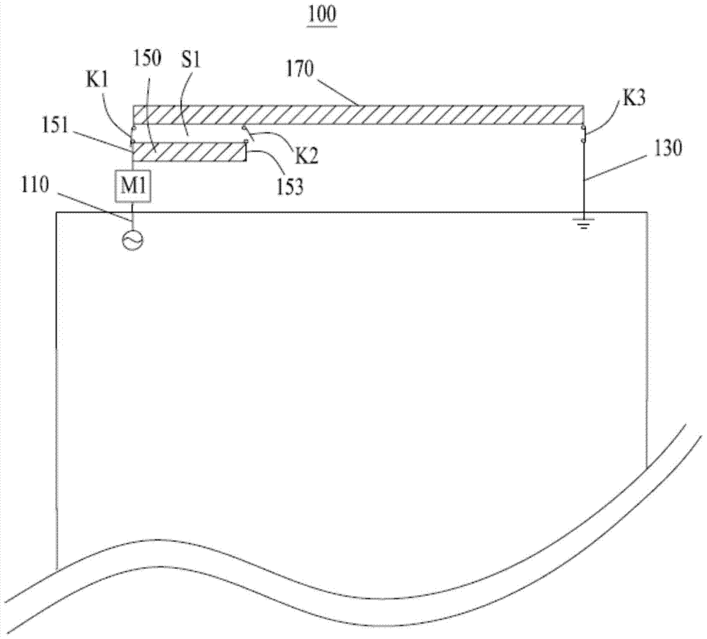 Antenna system and communication terminal using the antenna system