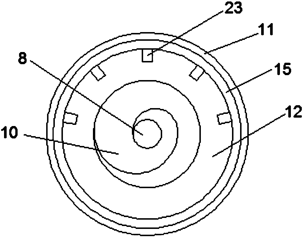 Waste rubber continuous cracking device and use method